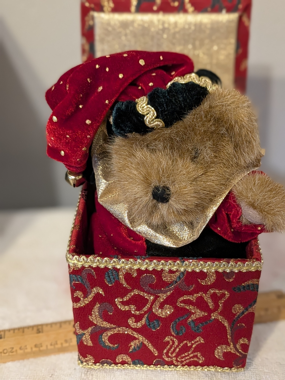 Plush Brown Music Box. Boyd Collection. Jack B Twinkletune. Clair De Lune Song.